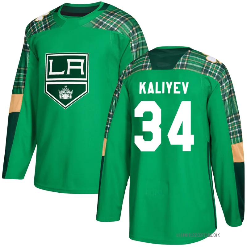 Arthur Kaliyev Game-Used Reverse Retro 2.0 Jersey Set 1